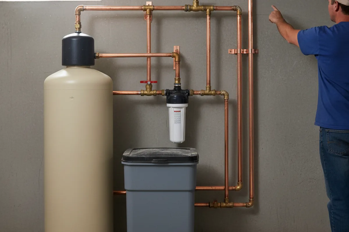 Whole-house water treatment system installed in Mount Olive